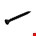 Hoenderdaal gipsplaatschroef  - HI-LO zwart gefosfateerd - PH-2 - 3.9x30mm