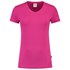 Tricorp dames T-shirt V-hals 190 grams - Casual - 101008 - fuchsia - maat XS