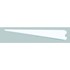 XHANDER drager dubbel wit 22cm