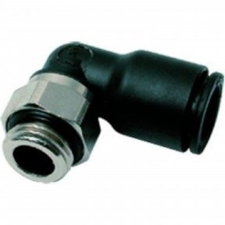 Legris  - inschroefkoppeling - haaks - 12 mm x 3/8" - BSPP - 3199 12 17