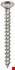 HECO TOPIX-plus schroeven - lenskop RVS A2 - 4x25 mm - PZ2 - voldraad - 200 st