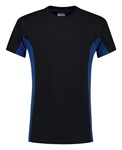 Tricorp T-shirt Bi-Color - Workwear - 102002 - marine blauw/koningsblauw - maat XXL