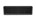 Nedco inbouw-deurventilatierooster - 463.5x138mm - zwart - kunststof - met schroeven