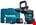 Makita accu breekhamer - HM001GM205 - 40V Max - 2x4.0 Ah accu en lader - AWS zender - in koffer