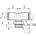 Legris - T-Inschroefkoppeling - vertikaal - 6 mm x 1/8" - BSPP - 3198 06 10