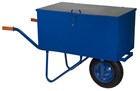 Ivana 55055 Gereedschapskruiwagen met Deksel voorzien van gasveer - blauw 190 liter