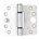 BSW glijlagerscharnier - 818 Allround - SKG*** - afgerond - 89x102x3 mm - gegalvaniseerd