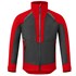 HAVEP 50531 Revolve softshell jas antraciet / rood - maat 3XL