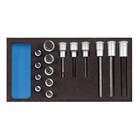 GEDORE dopsleutelschroevendraaier-set - 1/2" - check-tool-module