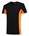 Tricorp T-shirt Bi-Color - Workwear - 102002 - zwart/oranje - maat 5XL