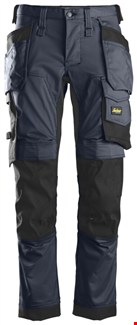 Snickers Workwear 6241 Stretch Werkbroek met holsterzakken zwart - maat 44