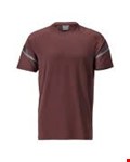 MASCOT® 22282-461 T-shirt met korte mouwen bordeaux rood - maat S