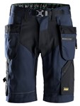 Snickers Workwear korte werkbroek - 6904  - donkerblauw - maat 44