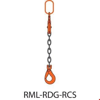 REMA kettingleng - 1400KG-6MM-RDG-RCS-2M - in opbergbox