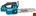 Makita tophandle accu kettingzaag - DUC254CZ - 18V - 25cm - excl. accu en lader - in doos