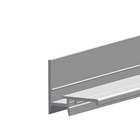 Ellen beglazingsprofiel - BS-10 - 5000 mm - geanodiseerd aluminium