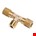 Legris - T-Inschroefkoppeling - vertikaal - 6 mm x 1/8" - BSPT - 0108 06 10