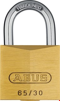 ABUS cilinder hangslot 65/30 - 30mm - gelijksluitend op nr. KA0302
