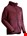 MASCOT Customized Fleece capuchontrui rits - 22603-681 - bordeaux - maat L