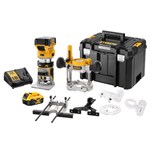 DEWALT DCW604P2-QW Accu Invalfrees 18V XR met verwisselbare zool - Inclusief 2x 5.0Ah Accu, Lader en Koffer