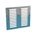 Nedco schoepenrooster alu. 300 x 250 mm hoog