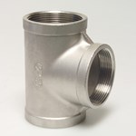 T-stuk - Fig.130 - RVS - binnen/binnen/binnen - 1.1/2"