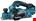Makita KP001GZ 40 V Max schaafmachine 82 mm excl. accu en lader