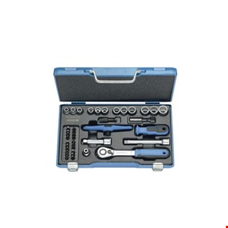 GEDORE doppenset - D 30 KMU-20 - 3/8 inch - 8-19 mm - 40-delig