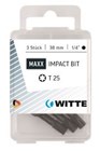 Witte bits MAXX Impact - Torx - 38 mm - blister à 3 stuks