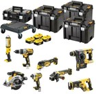 DEWALT DCK853P4T-QW Accu Combiset 8-delig 18V XR - Inclusief 4x 5.0Ah Accu, Lader en Koffer