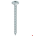 HECO TOPIX-plus tellerkopschroeven - verzinkt - 8x120 mm - T40 - voldraad - 50 st