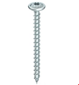 HECO TOPIX-plus tellerkopschroeven - verzinkt - 8x200/100 mm - T40 - deeldraad - 50 st