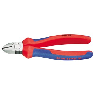 Knipex zijsnijtang - 125 mm - kop gepolijst - 70 02 125