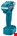 Makita instelbare slagmoersleutel - DTWA190Z - 14,4 V - 185 Nm - excl. accu en lader - in doos