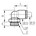 Legris  - inschroefkoppeling - haaks - 10 mm x 3/8" - BSPP - 3199 10 17
