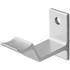 Hermeta leuninghouder - 3543-01 - stokschroef - naturel