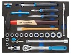 GEDORE assortiment werklieden - 2/2 CT - L-BOXX 136 - 26delig