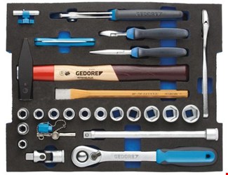 GEDORE assortiment werklieden - 2/2 CT - L-BOXX 136 - 26delig