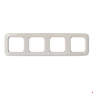 Busch-Jaeger afdekraam - 4-voudig - 4045061 - crèmewit