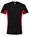 Tricorp T-shirt Bi-Color - Workwear - 102002 - zwart/rood - maat L