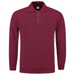 Tricorp polosweater boord - Casual - 301005 - wijn rood - maat XXL