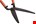 Bahco eendevoet grasschaar - 1100mm grepen - horizontaal model - P74