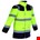 Opsial High Visibility parka - geel/marine fluorecerend - maat L