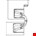 SIMONSWERK deurveerscharnier - Tectus TE 340 RD - 160 mm - 80 kg - F2