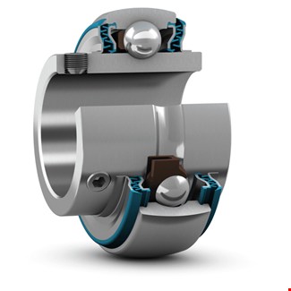 SKF Blue Line Y-lagers - RVS - YAR - 2LPW/SS