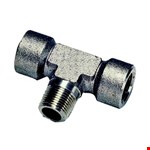 Legris - T-Inschroefkoppeling - vertikaal - 1/2" - BSPT/BSPP - 0158 21 21