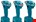 Makita instelbare slagschroevendraaier - DTDA070Z - 14,4 V - 65 Nm - excl. accu en lader - in doos