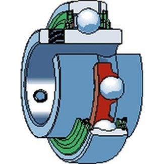 SKF Y-Lager Inox Yar 204-2Rf/Hv Skf