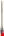 SAM radiatorkwast - varkenshaar - 2" - 50 mm - houten steel