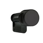Dom enkele knopcilinder 333K6H Plura SKG2 - 0-30mm - zwart